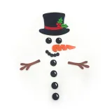 Ozdoby na sněhuláka