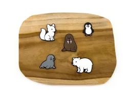 Miniatury Zimní zvířátka