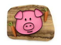 Eco smyslový tácek prasátko