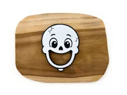 Krmící postava Kostlivec
