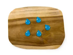 Krmení kapky voda (5ks)