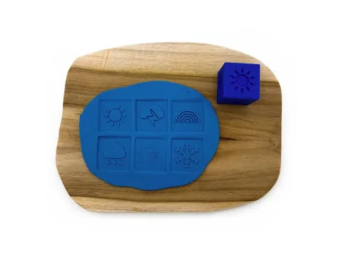 Otiskovací kostka počasí