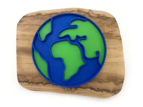 Eco smyslový tác planeta Země (Vysoké vnitřní okraje)