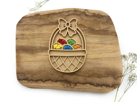 Eco smyslový tácek košíček