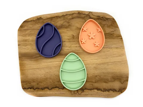 Eco smyslový tácy Velikonoční vajíčka (3ks)