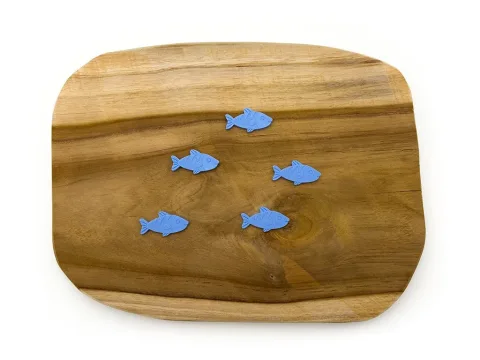 Krmení rybky modré (5ks)