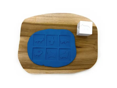 Otiskovací kostka polární zvířátka