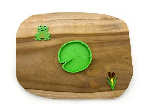 Eco smyslový tác mini leknín