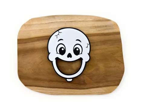 Krmící postava Kostlivec
