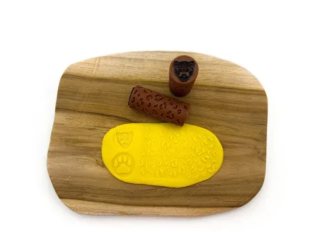 Otiskovací roller leopard