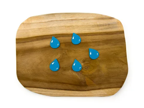 Krmení kapky voda (5ks)