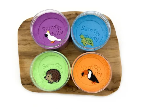 Kinetický písek s překvapením