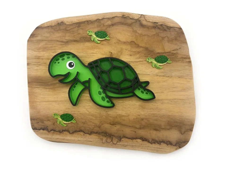 Eco smyslový tácek želva