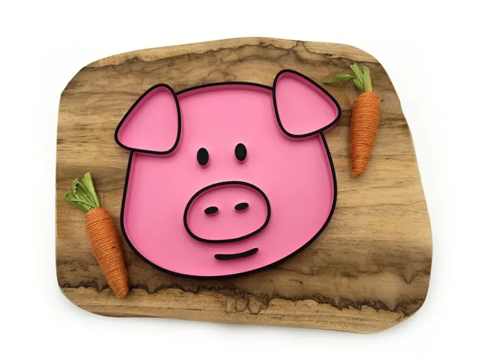 Eco smyslový tácek prasátko