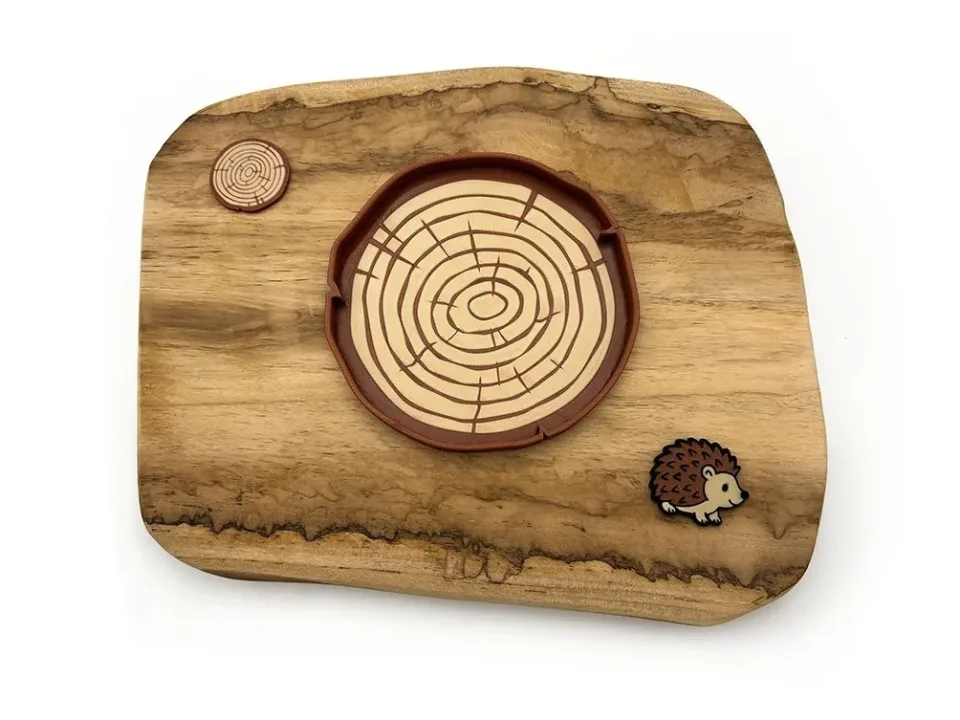 Eco smyslový tác dřevo