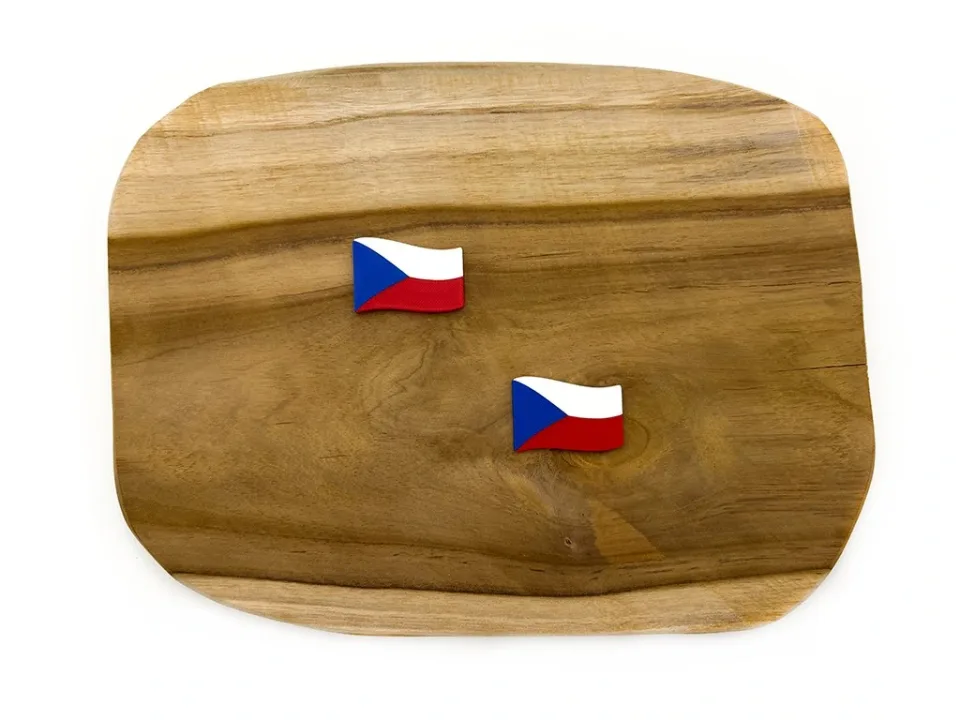 Miniatury Česká vlajka (2ks)