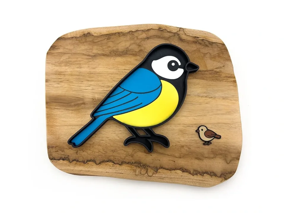 Eco smyslový tác sýkorka