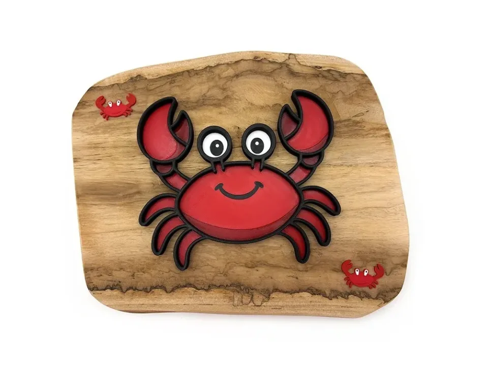 Eco smyslový tácek krab