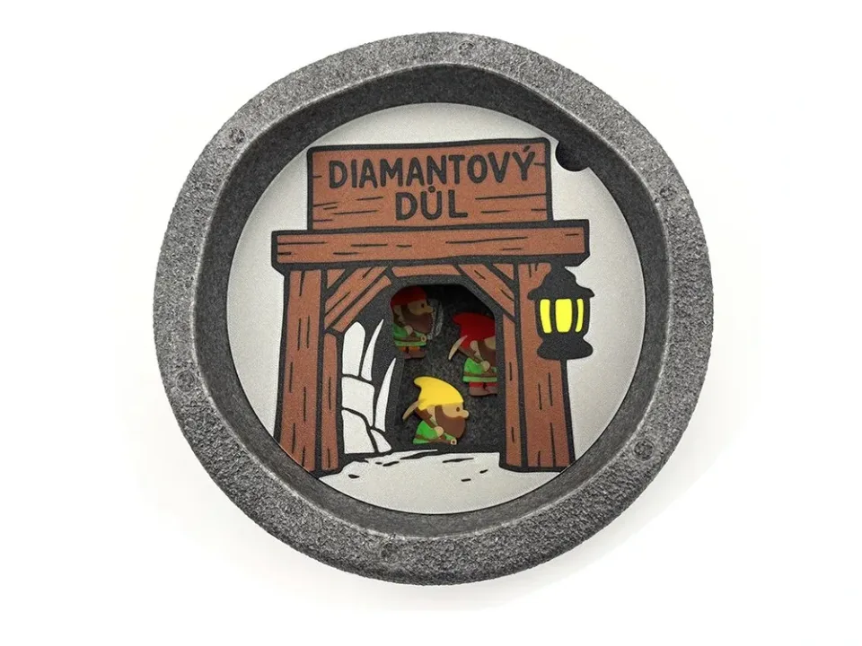 Deska do balančního kamene DIAMANTOVÝ DŮL