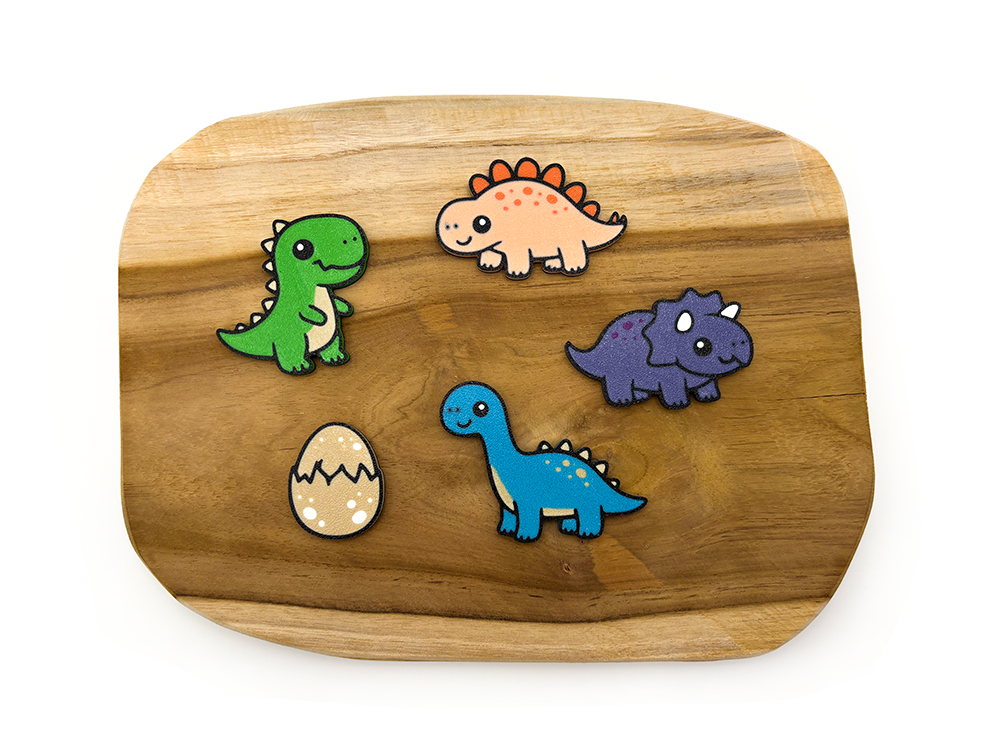 Velké otiskovací miniatury - Dinosauří