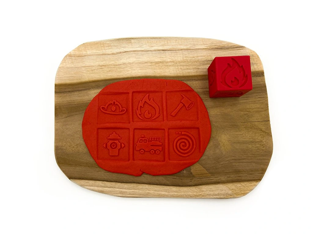 Otiskovací kostka hasiči