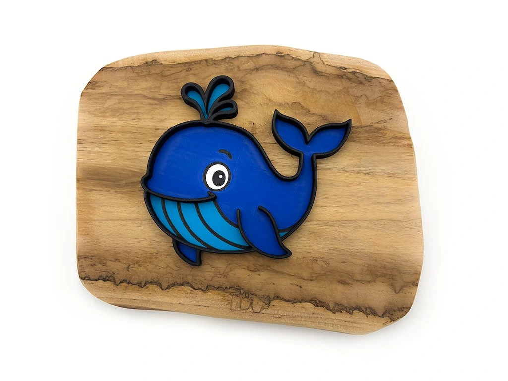 Eco smyslový tác velryba