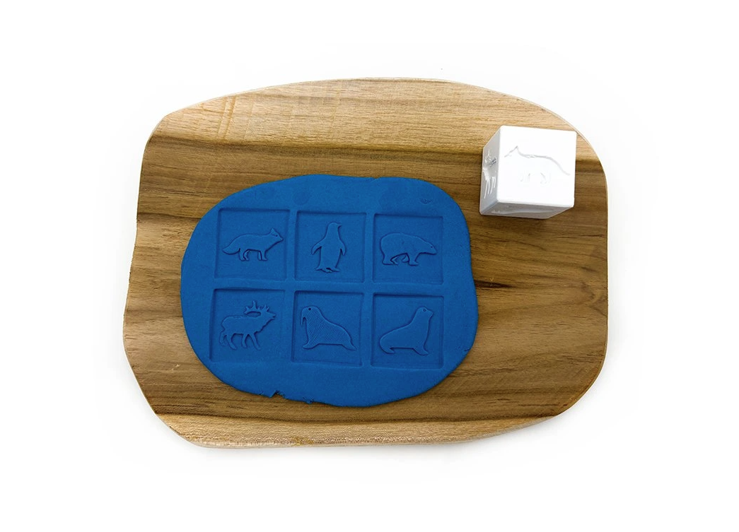 Otiskovací kostka polární zvířátka