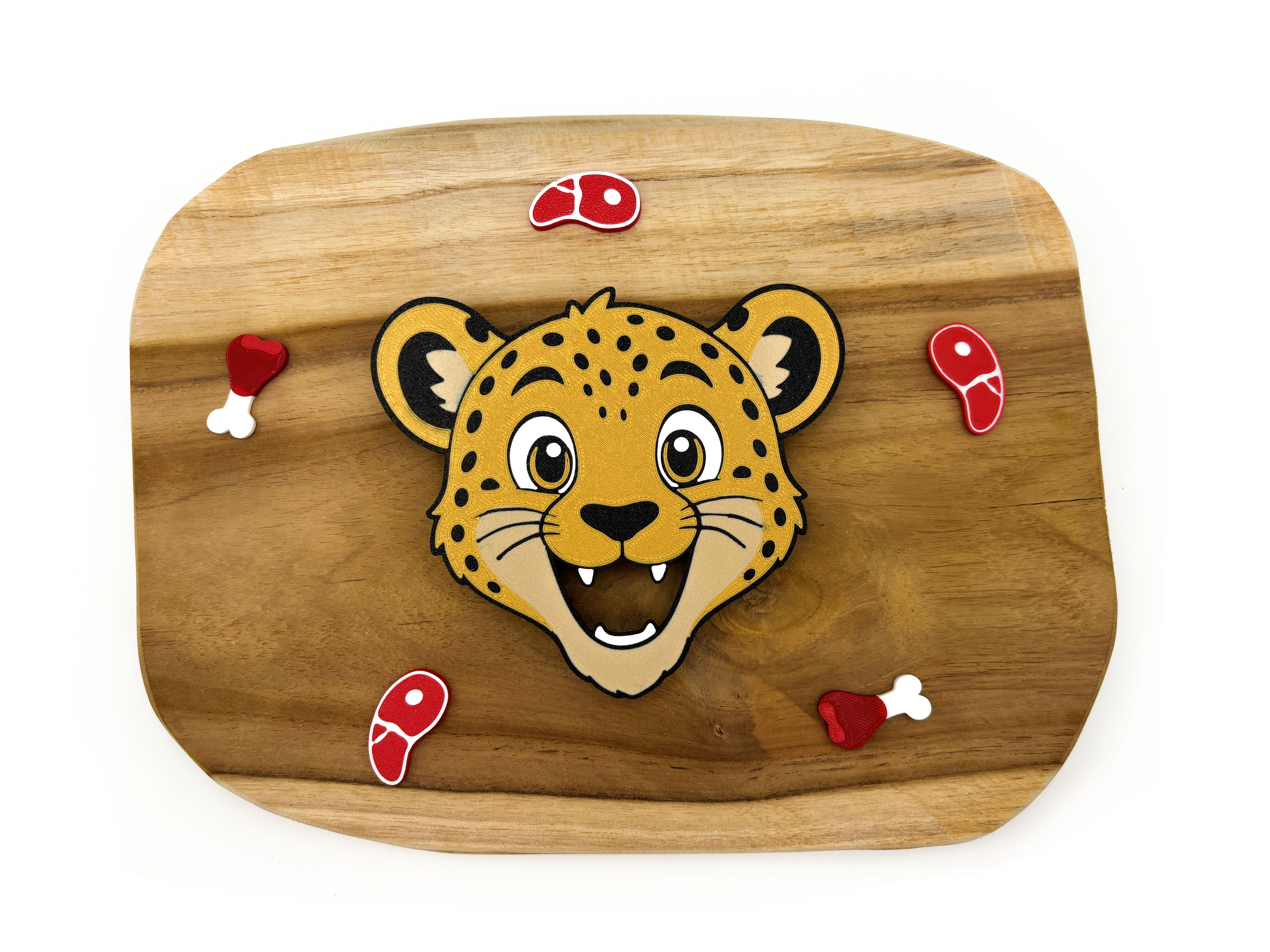 Krmící zvířátko Gepard