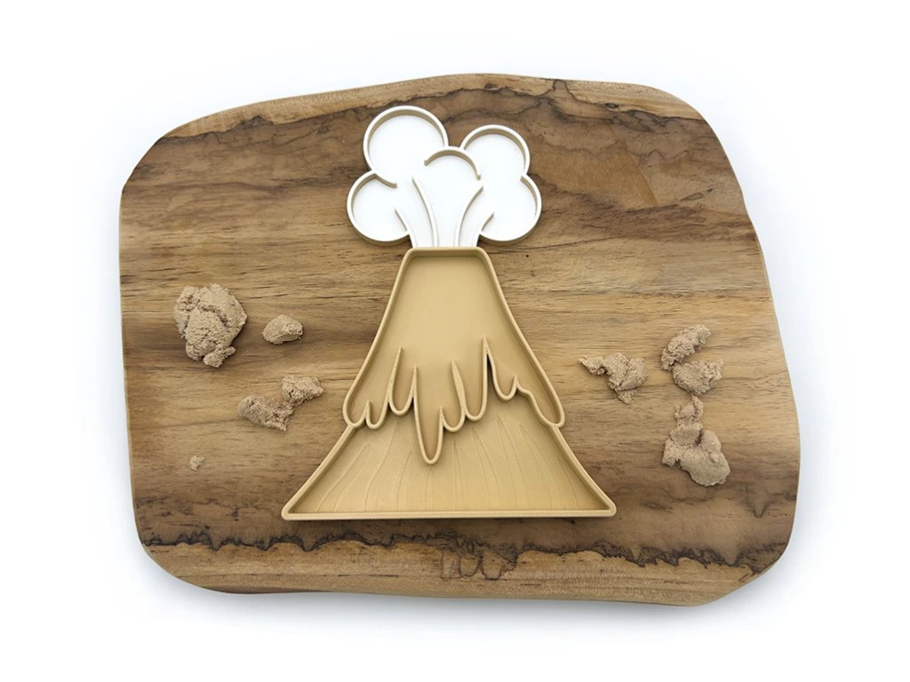 Eco smyslový tácek sopka