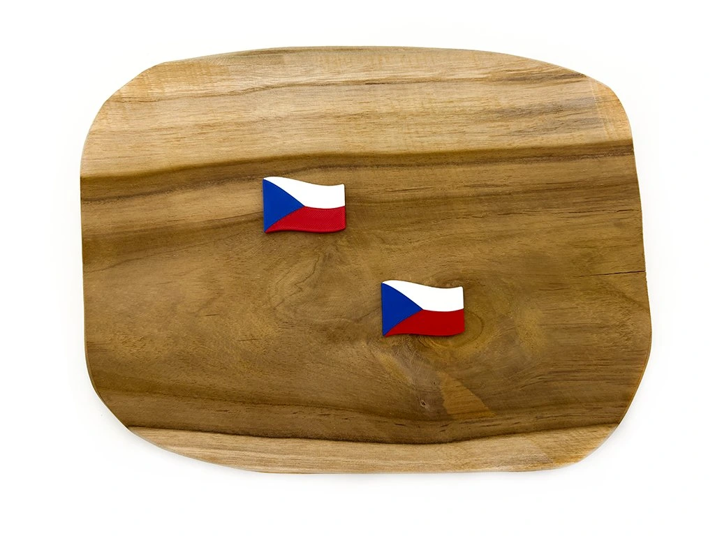Miniatury Česká vlajka (2ks)