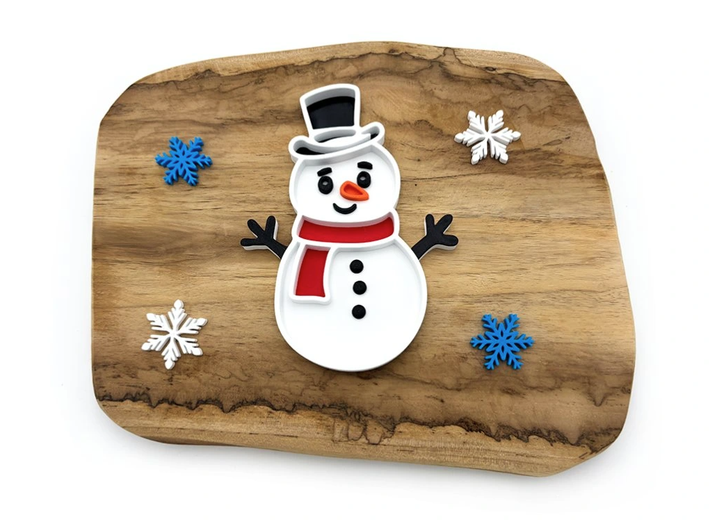 Eco smyslový tácek sněhulák