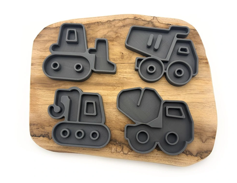 Eco smyslový tácek stavební stroje