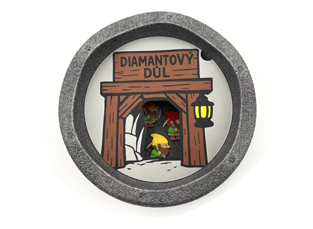 Deska do balančního kamene DIAMANTOVÝ DŮL